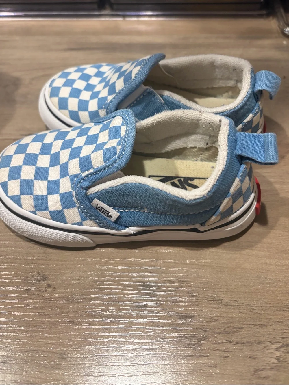 Vans only worn